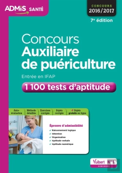 Bertrand.pt - Concours Auxiliaire De Puericulture Entree En Ifap 1200 Tests Aptitude 7e Edt