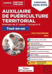 Concours Auxiliaire De Puériculture Territorial - Catégorie B - Tout-En-Un : Concours 2024-2025