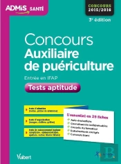 Concours Auxiliaire De Puericulture Tests D'Aptitude 20 Fiches 2015