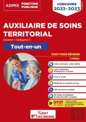 Concours Auxiliaire De Soins Territorial ; Catégorie C ; Tout-En-Un ; Concours Externe 2022-2023