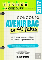 Concours Avenir En 40 Fiches 2017