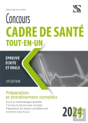 Concours Cadre De Santé 2024 Tout-En-Un (10e Édition)