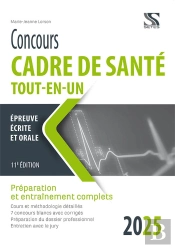 Concours Cadre De Santé 2025 : Tout-En-Un