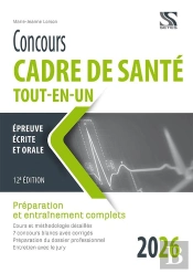 Concours Cadre De Santé 2026 : Tout-En-Un