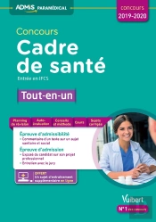 Concours Cadre De Santé ; Entrée En Ifcs ; Tout-En-Un (Concours 2019/2020)
