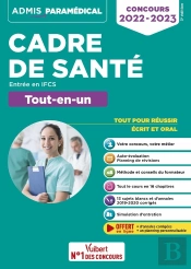 Concours Cadre De Sante - Entree En Ifcs - Tout-En-Un