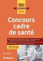 Concours ; Cadre De Santé ; Tout-En-Un (Concours 2019)