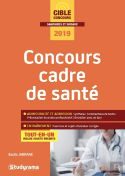 Bertrand.pt - Concours ; Cadre De Santé ; Tout-En-Un (Concours 2019)