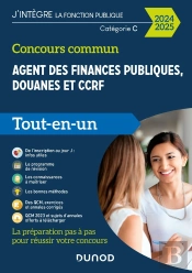 Concours Commun Agent Des Finances Publiques, Douanes Et Ccrf - 2024-2025 : Catégorie C - Tout-En-Un
