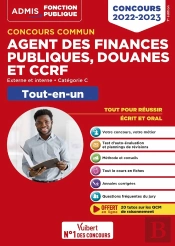 Concours Commun Agent Des Finances Publiques, Douanes Et Ccrf - Categorie C - Tout-En-Un - Externe E