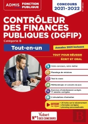 Concours Contrôleur Des Finances Publiques (Dgfip) - Catégorie B - Tout-En-Un - Concours (Édition 2021/2022)