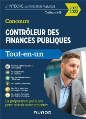 Concours Contrôleur Des Finances Publiques ; Tout-En-Un (Édition 2022/2023)
