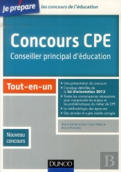 Concours Cpe (Conseiller Principal D'Éducation)