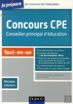 Bertrand.pt - Concours Cpe (Conseiller Principal D'Éducation)
