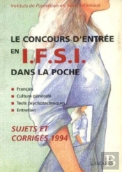 Concours D Entree En Ifsi 94 Dans La Poche