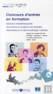 Concours D Entree Masseurs Kinesitherapeute Tecnicien En Analyse Biomediale Manipulateurs En Electro