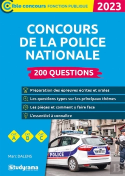Bertrand.pt - Concours De La Police Nationale  200 Questions (Toutes Categories  Edition 2022-2023)