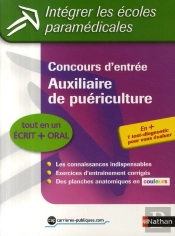 Concours D'Entrée ; Auxiliaire De Puériculture ; Épreuves Écrites Et Orales (Édition 2009)