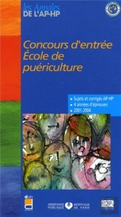 Concours D'Entree Ecole De Puericulture 2001-2004