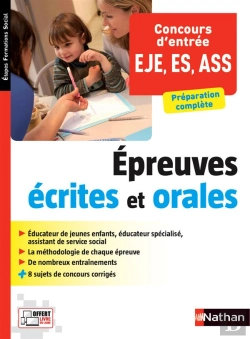 Bertrand.pt - Concours D'Entrée Éducateur Jeunes Enfants ; Éducateur Spécialisé, Assistant Service Social