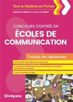Bertrand.pt - Concours D'Entrée En Écoles De Communication ; Toutes Les Épreuves