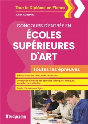 Concours D'Entrée En Écoles Supérieures D'Art ; Toutes Les Épreuves