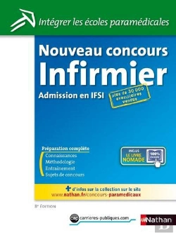 Bertrand.pt - Concours D'Entree Infirmier (Integrer Les Ecoles Pparamedicales) N 13 - 2013