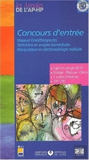 Concours D'Entree Masseurs Kine ; Techniciens En Analyses Biomedicale