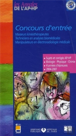 Bertrand.pt - Concours D'Entrée ; Masseurs Kinésithérapeutes, Technicien En Analyses Biomédiale, Manipulateurs En Électroradiologie Médicale