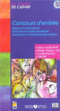 Bertrand.pt - Concours D'Entree Masseurs-Kinesitherapeutes, Techniciens En Analyses Biomedicales, Manipulateurs En E