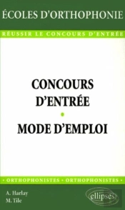 Concours D'Entrée - Mode D'Emploi
