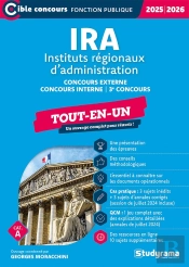 Concours Des Ira : Thèmes D'Actualité Des Politiques Publiques D'Etat (Édition 2025/2026)