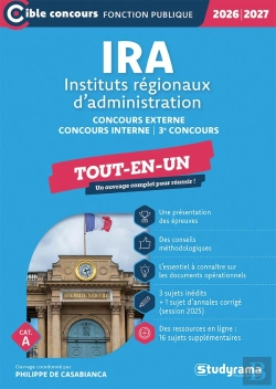 Bertrand.pt - Concours Des Ira - Tout-En-Un (Catégorie A - Concours 2026-2027) : Concours Externe - Concours Interne - 3e Concours (Édition 2026/2027)