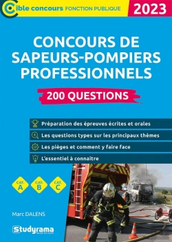 Bertrand.pt - Concours Des Sapeurs-Pompiers Professionnels  200 Questions (Categories A, B Et C  Edition 2023)