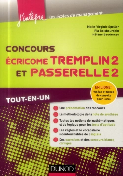 Bertrand.pt - Concours Ecricome ; Tremplin 2 Et Passerelle 2 ; Tou-En-Un