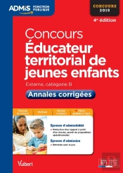 Concours Éducateur Territorial De Jeunes Enfants ; Annales Corrigées 2015 (4e Édition)