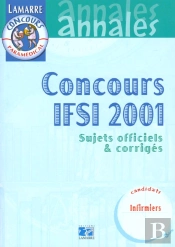Concours En Ifis 2001 ; Sujets Officiels Et Corriges