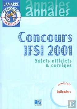 Bertrand.pt - Concours En Ifis 2001 ; Sujets Officiels Et Corriges