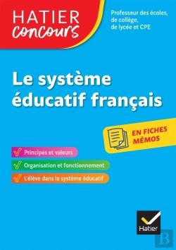 Bertrand.pt - Concours Enseignement ; Le Système Éducatif Français En Fiches Mémos ; Révision (Édition 2022/2023)