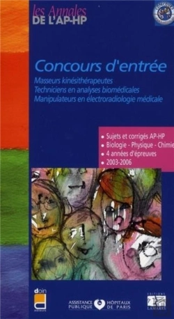 Bertrand.pt - Concours Entree Masseurs Kinesitherapeutes Techniciens En Analyses Biomedicales