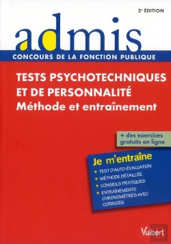 Bertrand.pt - Concours Epreuve Tests Psychotechniques Et De Personnalite Ecrit 2e Edt