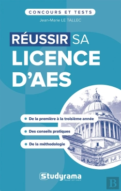 Bertrand.pt - Concours Et Tests : Réussir Sa Licence D'Aes