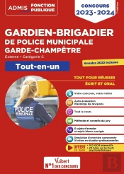 Concours Gardien-Brigadier De Police Municipale Et Garde-Champêtre : Catégorie C Tout-En-Un