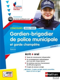 Bertrand.pt - Concours Gardien-Brigadier De Police Municipale Etgarde Champetre 2022-2023 - Cat C N 4 (Ifp)