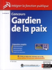 Concours Gardien De La Paix ; Catégorie B