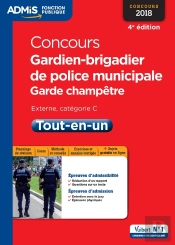 Concours Gardien De Police Municipale Et Garde Champetre Cat C Tout En Un