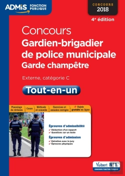 Bertrand.pt - Concours Gardien De Police Municipale Et Garde Champetre Cat C Tout En Un