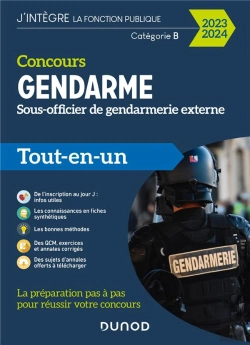 Bertrand.pt - Concours Gendarme ; Sous-Officier De Gendarmerie Externe (Édition 2023/2024)
