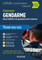 Concours Gendarme : Sous-Officier De Gendarmerie Interne (Édition 2023/2024)