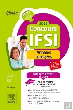 Bertrand.pt - Concours Ifsi 2016 - Epreuves Ecrites Et Orale - Annales Corrigees